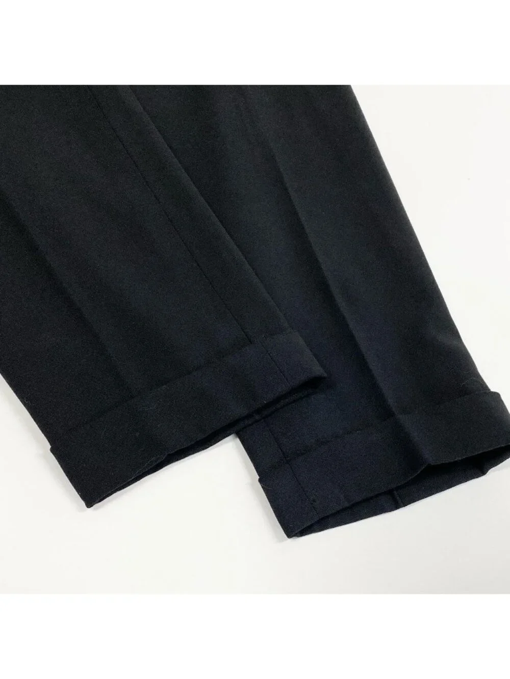 Chanel Style Up Jacket Pants Set 36 Black